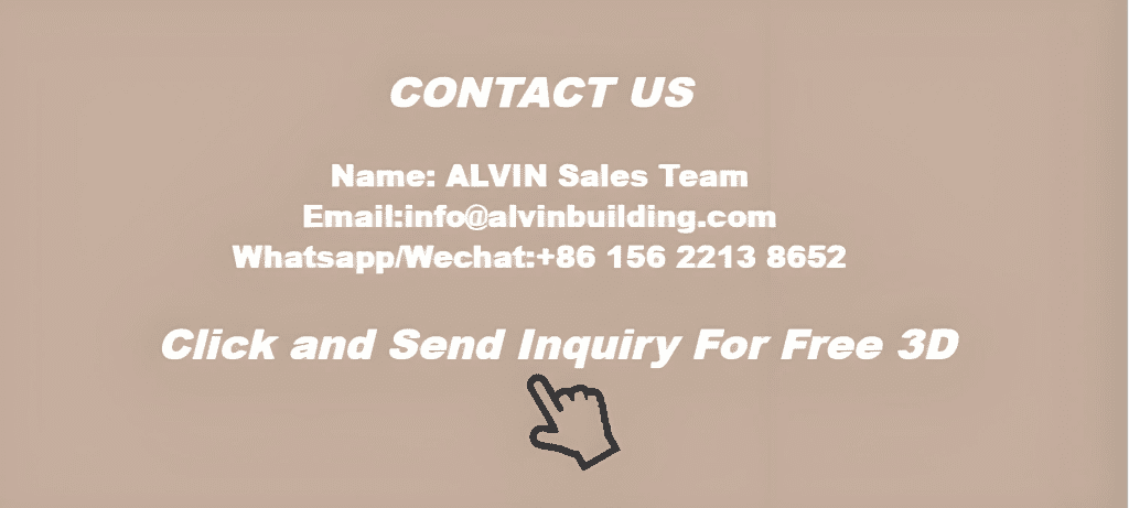 This is the contact information to connect with China kitchen cabinets manufacturer-Alvin