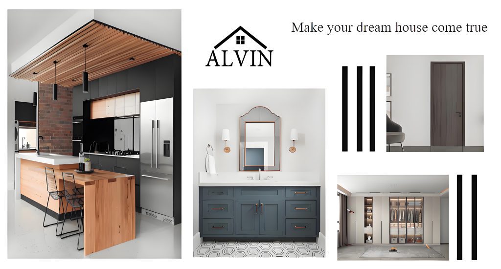 Custom Kitchen Cabinets Manufacturer from China - Alvin